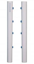 CTN-5001 Postes tenis aluminio fijos o quita y pon